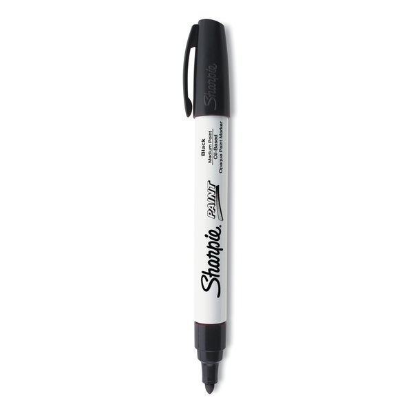 Sharpie Marker, SharpiePoint, Med, Black 34901